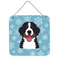 Jensendistributionservices Snowflake Bernese Mountain Dog Wall and Door Hanging Prints MI1718285